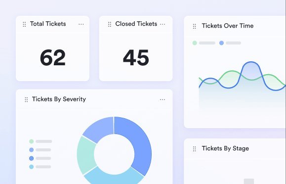 Lark AI-Powered Ticketing System template - streamline support operations